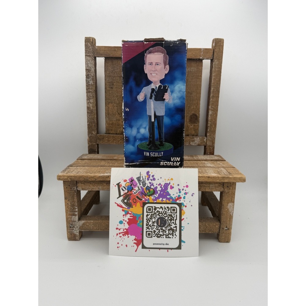 Vin Scully Los Angeles Dodgers 2013 SGA Bobblehead Bank of America Broadcaster